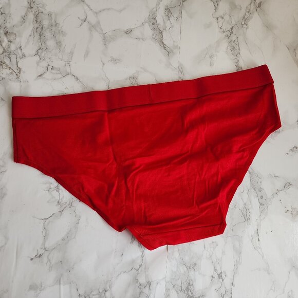 VS Logo Cotton Shine Patch Hiphugger Panty - Picture 3 of 5